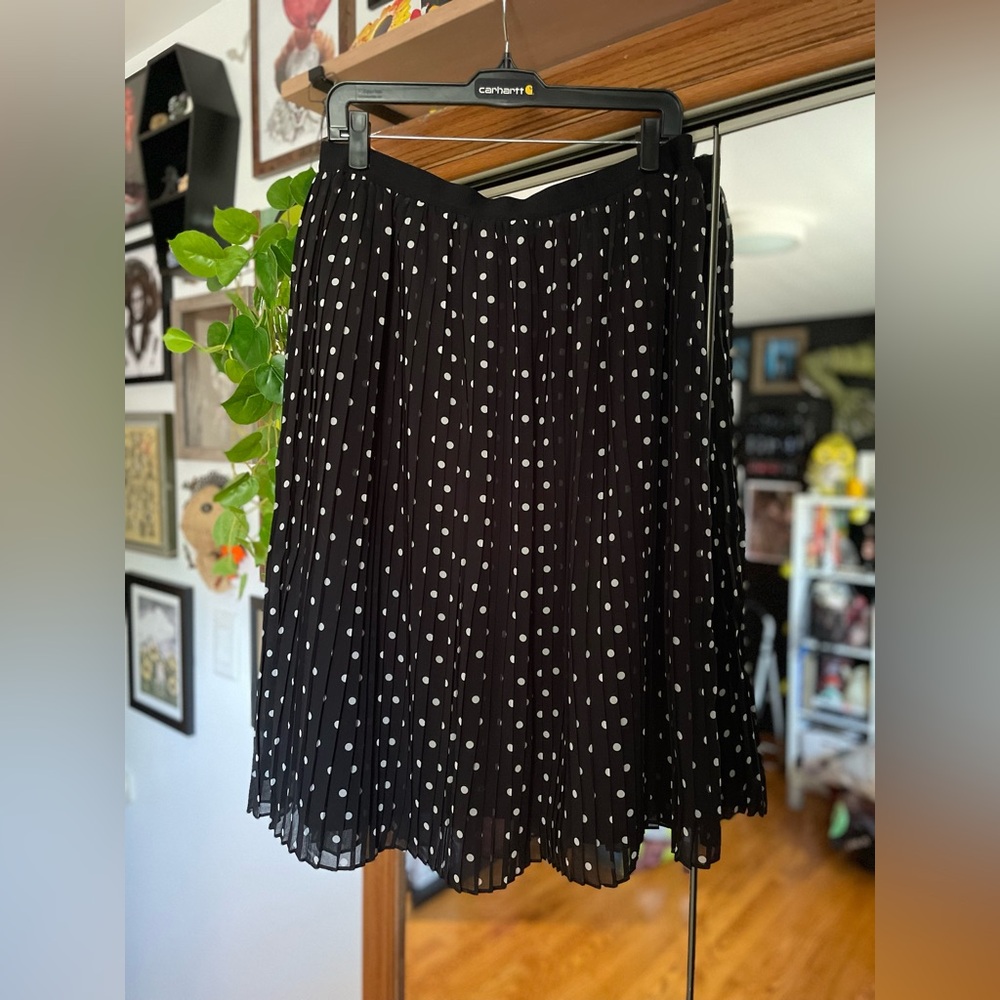 Polka dot skirt XL